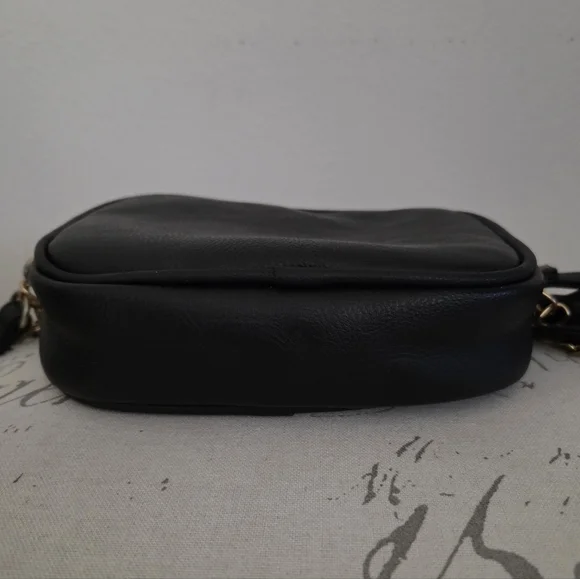 Black Fringe w/Star Embellishments Shoulder Bag Crossbody - Picture 5 of 10